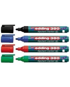 Marker flipchart okrągły 1.5-3mm - komplet 4szt EDDING 380/4S