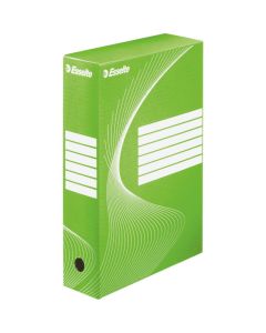 Pudełka archiwizacyjne ESSELTE BOXY 80mm zielone 128414