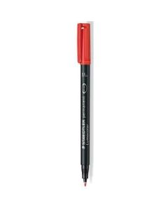 Foliopis permanentny B 314 czerwony STAEDTLER LUMOCOLOR S314-2