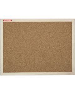 Tablica korkowa 40x30cm w ramie drewnienej MEMOBE MTC040030