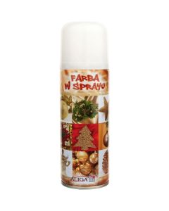 Farba w sprayu biała FS-100 ALIGA