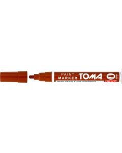Marker olejowy grubość 2.5mm brązowy TO-440 TOMA