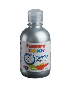 Farba TEMPERA Premium 300ml srebrny HAPPY COLOR 3310 0300-81