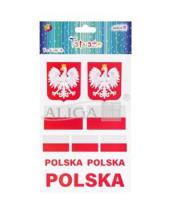 Tatuaże do ciała 14x21cm TAT-0673 ALIGA