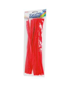 Druciki kreatywne dr07 czerwone 30cm(40) BREWIS