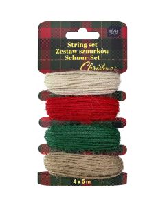 Zestaw sznurków 4x5m Christmas INTERDRUK