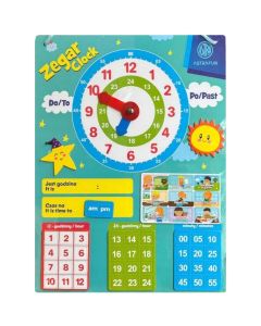 Magnetyczny zestaw do nauki Zegara ASTRAFUN 48el. 338025904