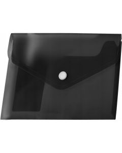 Koperta PP na zatrzask A5 czarna (12 szt.) BT610-V TETIS