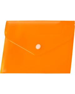 Koperta PP na zatrzask A5 pomarańczowa (12 szt.) BT610-P TETIS