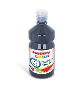 Farba TEMPERA Premium 500ml grafitowa HA 3310 500-88 HAPPY COLOR