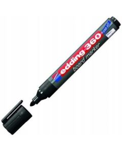 Marker 360 do tablic czarny EDDIN końcówka okrągła