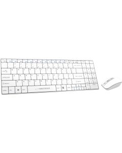Klawiatura + mysz bezprzewodowa ESPERANZA LIIBERTY biała EK122W 2.4GHz