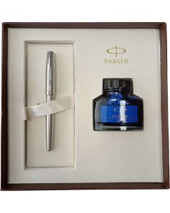 Komplet SONNET stal CTpióro + atrament eleganckie pudełko 1910426 PARKER