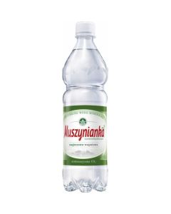 Woda MUSZYNIANKA 0.6L (8szt) niskogazowana z kaucją