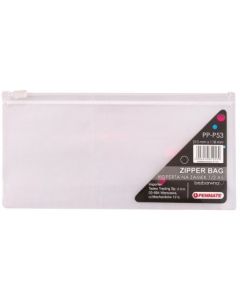 Koperta na suwak PP-P53 1/3 A4 bezbarwna TT6694 PENMATE