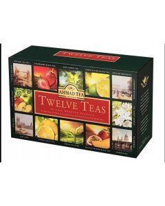 Herbata AHMAD TEA Twelve Teas zestaw (60 kopert x 2g)