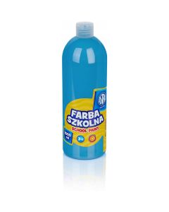 Farba szkolna Astra 1000 ml - niebieska 301217047 ASTRA