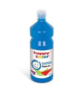Farba TEMPERA Premium 1000ml niebieska HAPPY COLOR 3310 1000-3