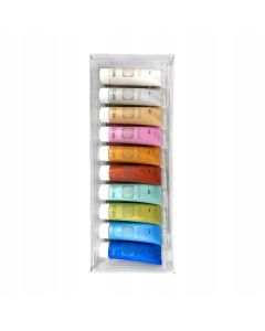 Farba akrylowa metaliczna 10 kol. x 12 ml HAPPY COLOR HA 7370 0012-M10