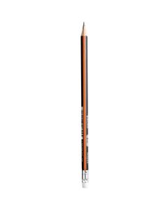 Ołówek drewniany z gumką Blackpeps B MAPED 851724