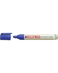 Marker permanentny ekologiczny ścięta końcówka niebieski 22/003/N ED EDDING