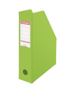 Pojemnik składany A4 70mm zielony ESSELTE PVC 56006