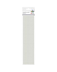 Perełki samoprzylepne 9x26cm X105 perłowe 363610 TITANUM
