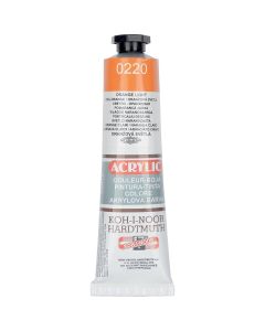 Farba akrylowa 162727 jasno pomarańczowa 0220 40ml KOH-I-NOOR