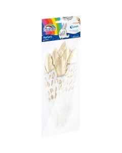Piórka złote 13-19cm (8szt.) GR-FE014 FIORELLO 170-2619