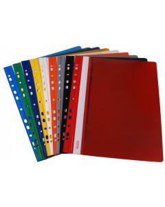 Skoroszyt twardy zawieszany A4 siwy (10sztuk) SH-01-07 BIURFOL