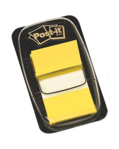 Zakładki indeksujące POST-IT 25x43mm żółte 680-5 50sztuk 3M-UU008015081