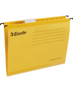 Teczki zawieszane A4 PENDAFLEX STANDARD żółte 25szt ESSELTE 90314