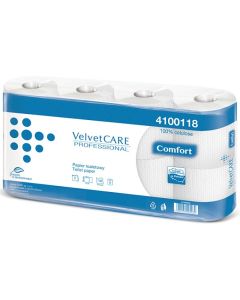 Papier toaletowy AFH VELVET celuloza 2 warstwy COMFORT (op.8rolek) 4100118/4100119