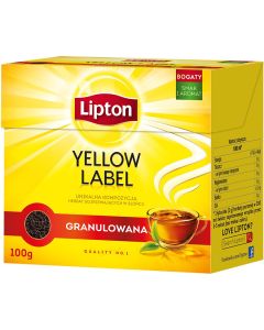 Herbata LIPTON YELLOW LABEL GRANULOWANA 100g