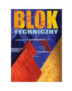 Blok techniczny A3 10k 170g biały KRESKA