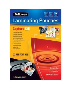 Folia do laminacji FELLOWES 125mic A6 (100szt.) 5307201
