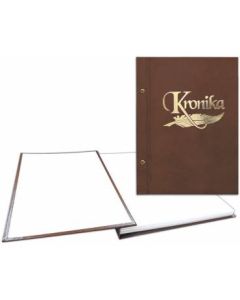 Kronika 310 x 420mm pionowa brąz złocony 1829-319-076 WARTA