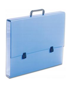 Teczka szkolna z rączką A3 5.5cm niebieska pastelowa TT7185 TADEO