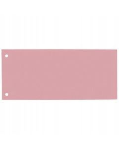 Przekładka kartonowa 1/3 A4 105x240mm różowa (100szt) 100205027 OXFORD