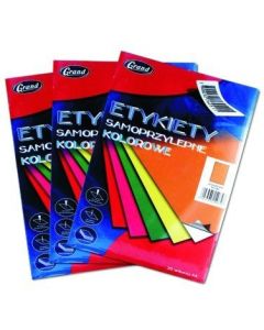 Etykieta samoprzylepna A4 GRAND różowa 062 (25ark) 150-1063