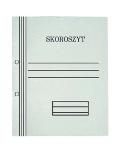 Skoroszyt oczkowy biały A4 pełny 300g 50szt. KIEL-TECH 4-00723