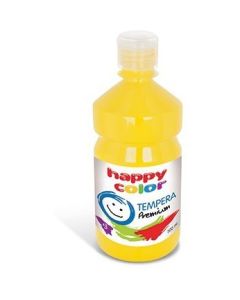 Farba TEMPERA Premium 500ml cytrynowa HAPPY COLOR HA 3310 0500-10