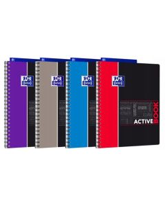 Kołozeszyt A4 80k kratka ACTIVEBOOK mix kolor STUDENT 400019520 OXFORD