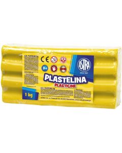Plastelina Astra 1 kg żółta 303111002 ASTRA