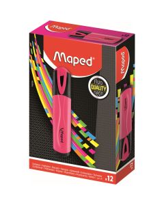 Zakreślacz FLUO PEPS różowy MAPED 742536