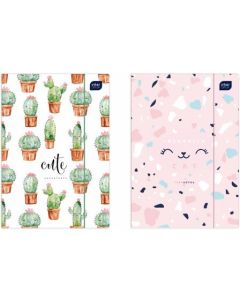 Teczka z gumką A4+ LUX UV TRENDS GIRLS INTERDRUK