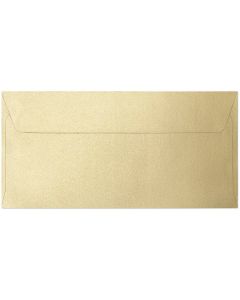 Koperta DL Pearl złoty P 120g.(10szt.) 280115 Galeria Papieru