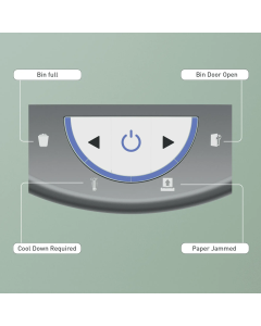 Niszczarka Leitz IQ Optimax Home Office 225 P5 15L 83580000