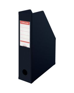 Pojemnik składany A4 70mm czarny ESSELTE PVC 56007