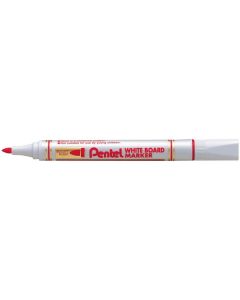 Marker do tablic MW85-B czerwony okrągła końcówka dł.linii 250m PENTEL